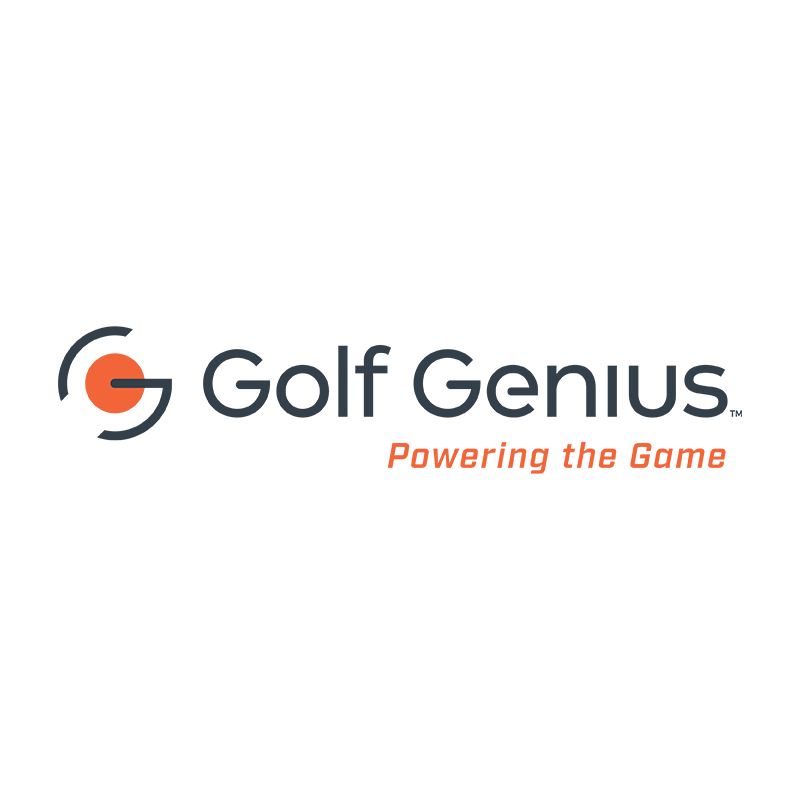 Golf Genius Horizontal Color Logo with Tagline