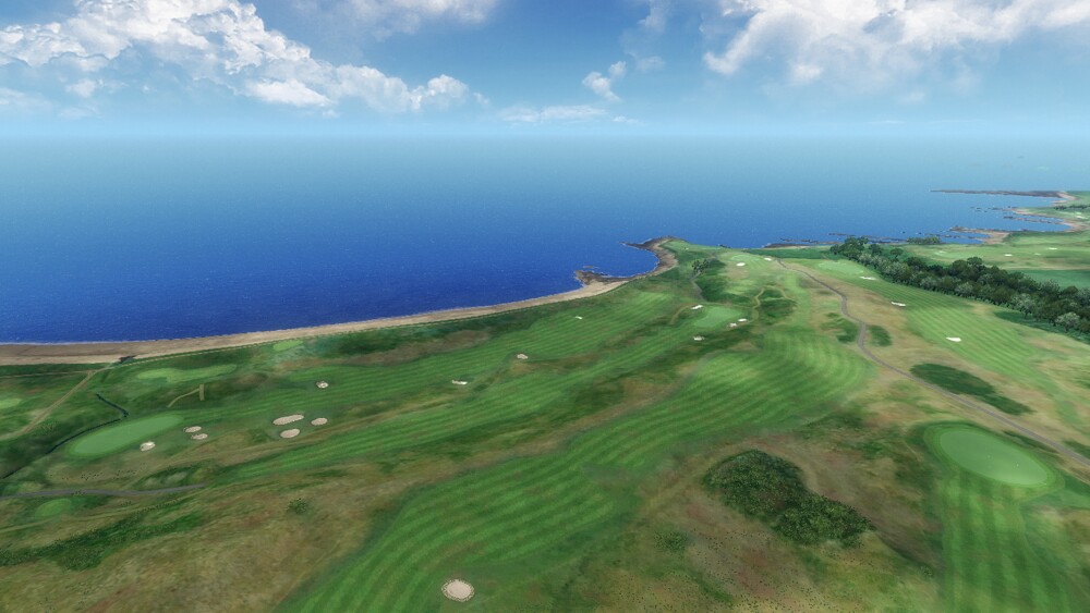 Kingsbarns Golf Links GOLFZON Mapped Golf Course