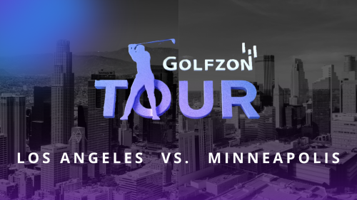 GOLFZON Tour Los Angeles vs Minneapolis Blog Lead Image