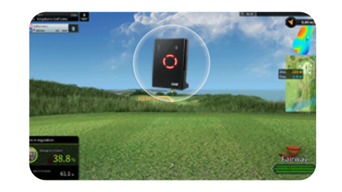 Go Wave, GOLFZON Wave - Step 4 - Aim for GOLFZON Waves On Course