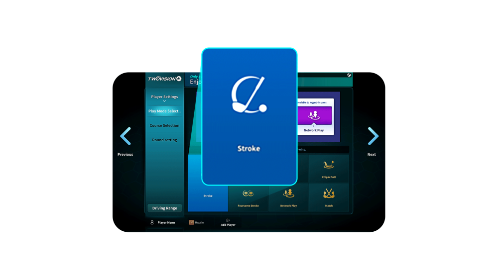 Swing into Spring - Step 2 - Select Stroke Play