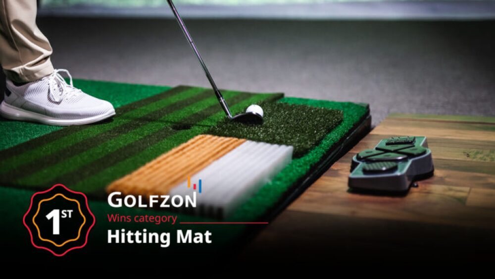 Golfzon Wins 1st for Hitting Mat