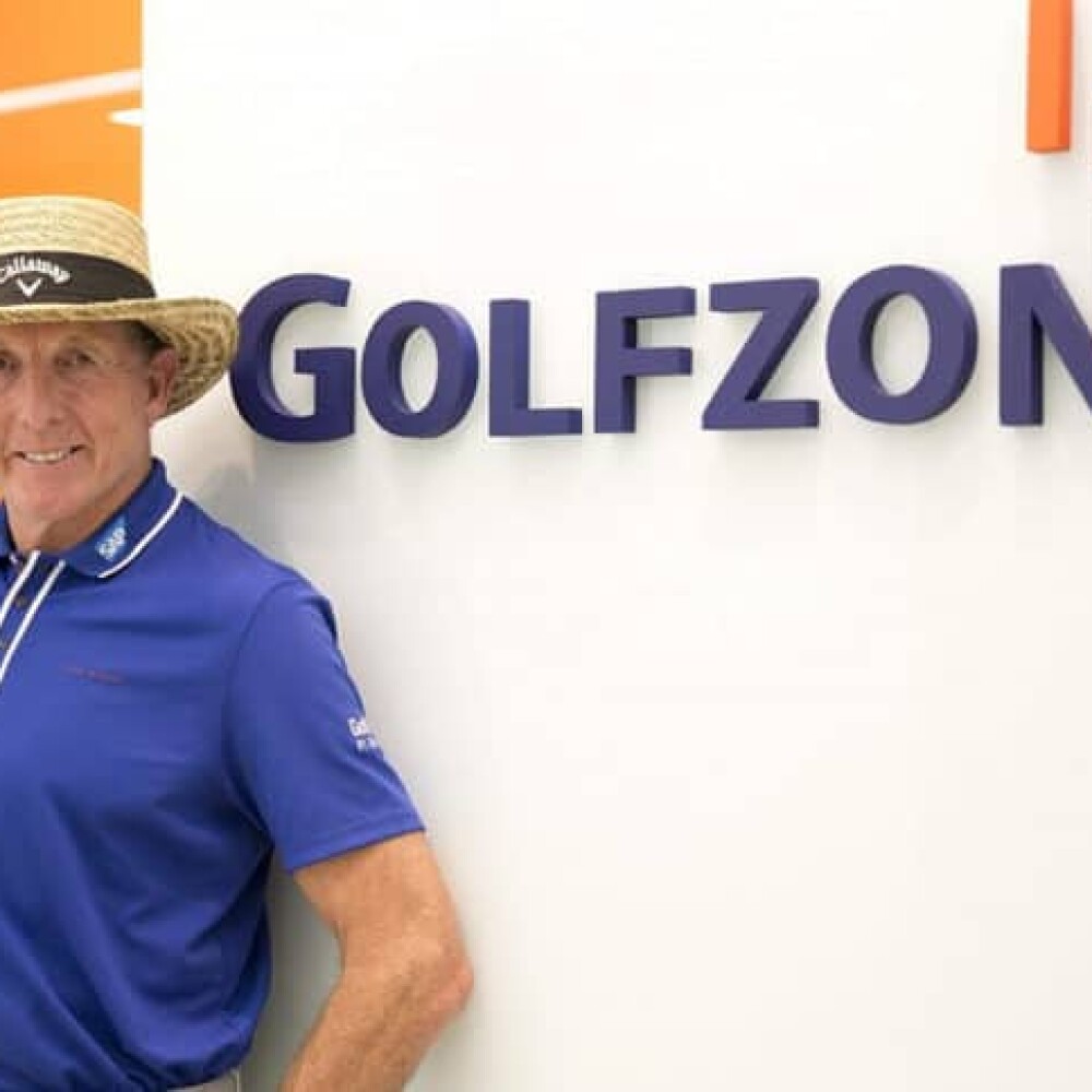 David Leadbetter and Golfzon Logo