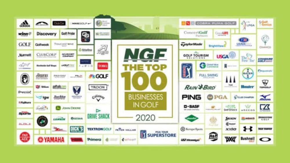 National Golf Foundation NGF Top 100 Businesses in Golf