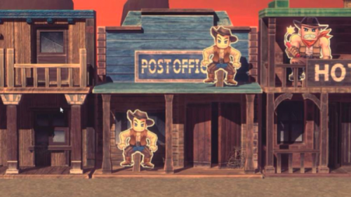 Wild Wild West - Golfzon Arcade Game Mode