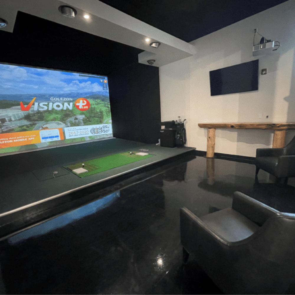 Albatross Golfzon Golf Simulator Room
