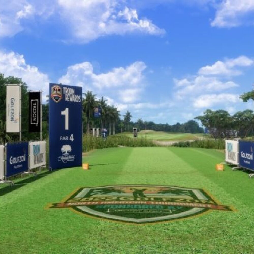 2022 Golfzon North American Tournament First Hole