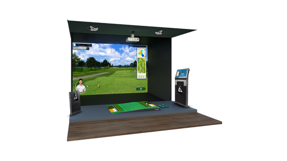 Golfzon TwoVision Golf Simulator 3D Rendering