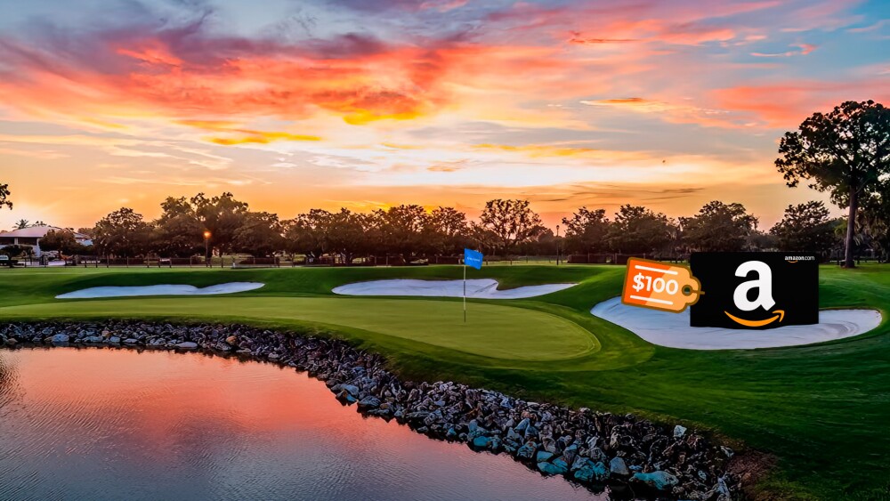 GOLFZON Invitational Promotional Image - Bay Hill - $100 Amazon Gift Card
