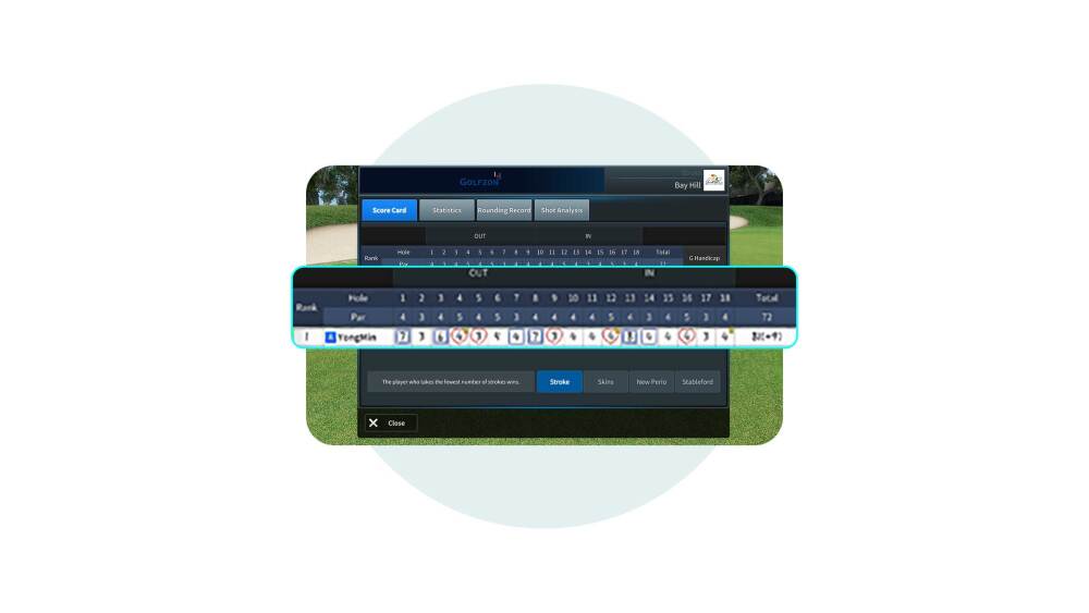 How to Participate - Step 4 - Play a 18 hole Round