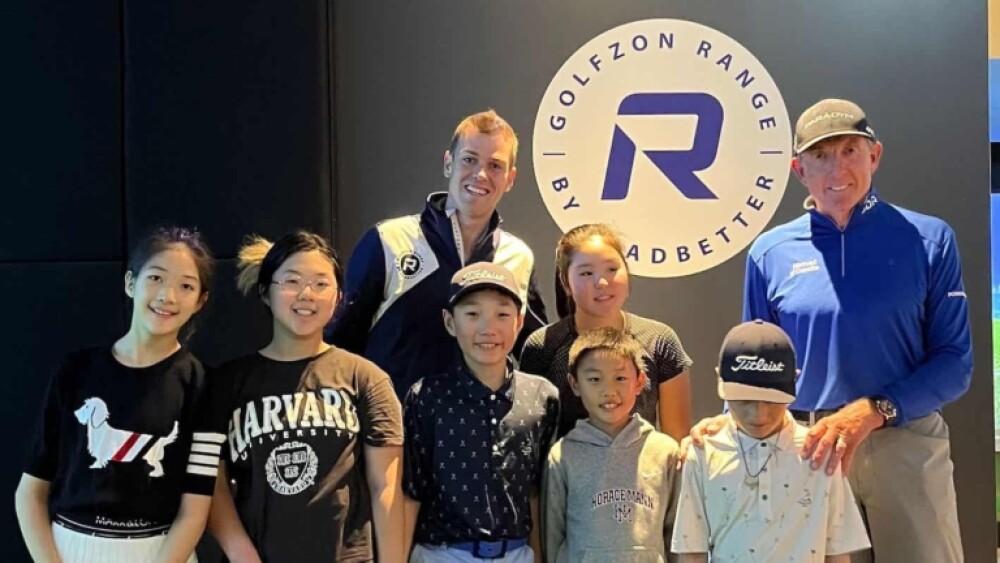 full golf development program leadbetter juniors golfzon range