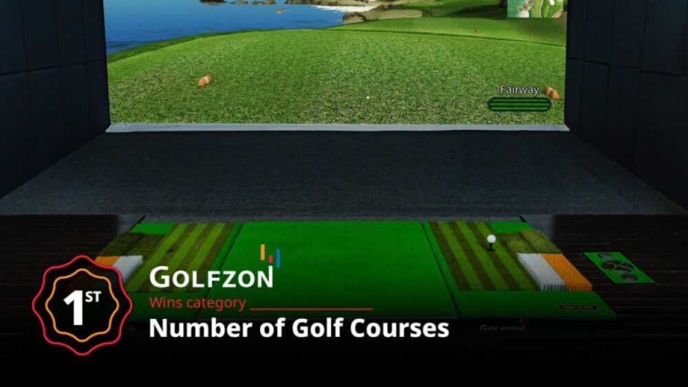 Golfzon Wins 1st for Number of Golf Courses