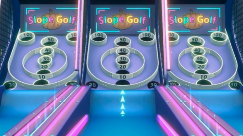 Slope Golf - Golfzon Arcade Game Mode