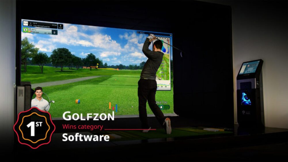 Golfzon Wins 1st for Software